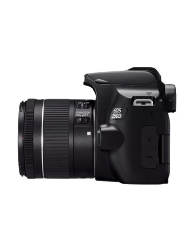 Aparat foto DSLR Canon EOS 250D & EF-S 18-55mm f/3.5-5.6 IS STM KIT