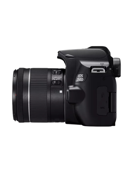 Aparat foto DSLR Canon EOS 250D & EF-S 18-55mm f/3.5-5.6 IS STM KIT