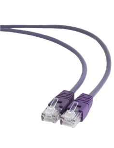 Патч-корд Cablexpert PP12-1M/V, CAT5e UTP, 1м, Фиолетовый 2