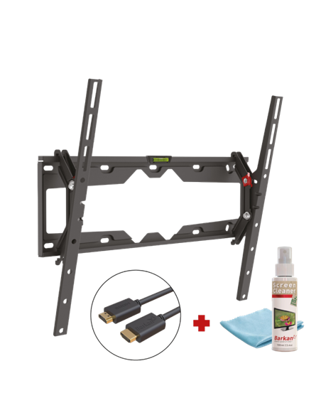 Наклонное настенное крепление BARKAN CM310+, Чёрный
