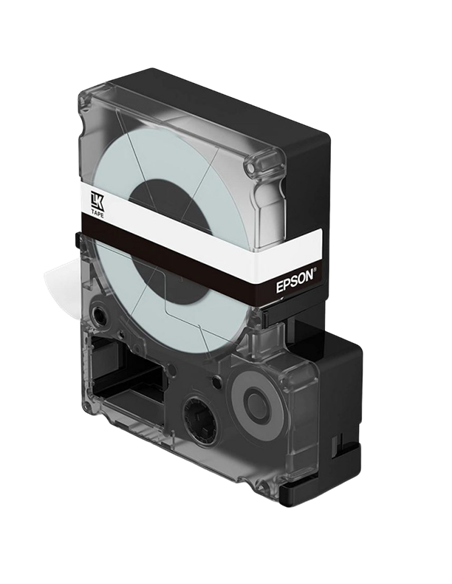 Картридж с лентой Epson LK-4WBN, 12 мм x 9 м