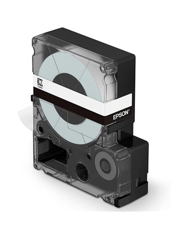 Картридж с лентой Epson LK-4WBN, 12 мм x 9 м