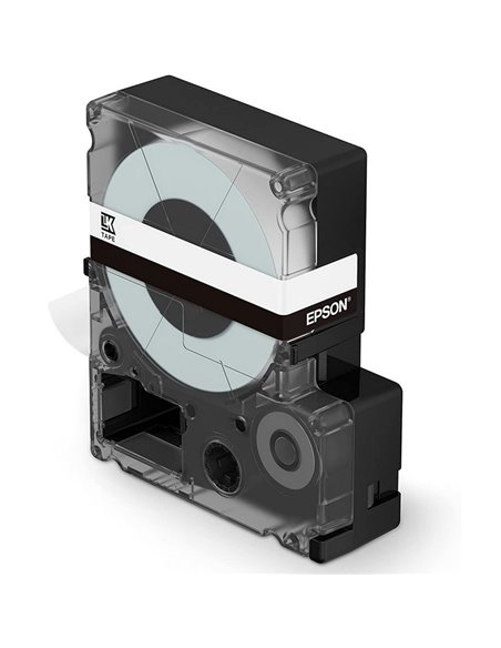 Картридж с лентой Epson LK-4WBN, 12 мм x 9 м