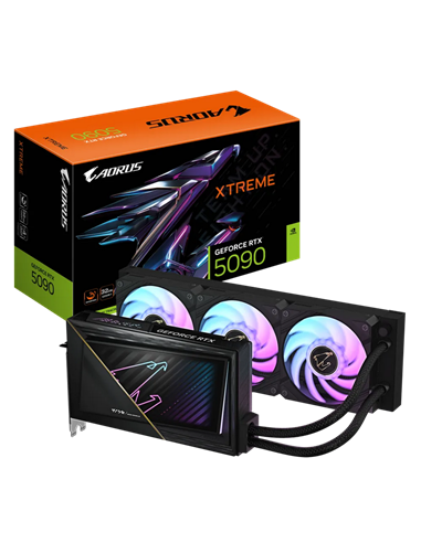 Видеокарта Gigabyte GV-N5090AORUSX W-32GD, 32 ГБ GDDR7 512бит