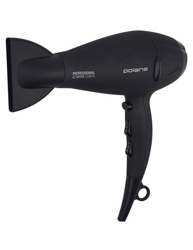 Uscător de păr Polaris PHD 2289AC, 2200 W, Negru