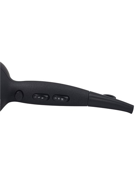 Uscător de păr Polaris PHD 2289AC, 2200 W, Negru