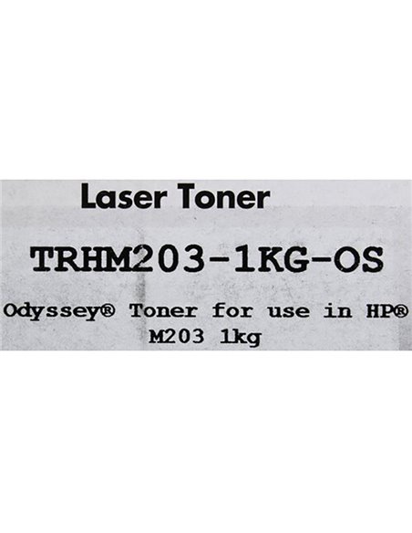 Тонер SCC TRHM203-1KG-OS, 1кг, Чёрный