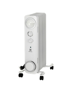 Radiator de ulei Electrolux Sphere, 1500W, Alb