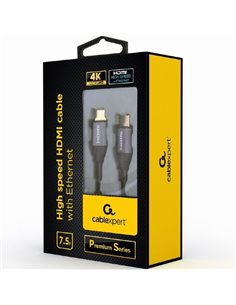 Cablu Video Cablexpert CCBP-HDMI-7.5M, HDMI (M) - HDMI (M), 7,5m, Negru 2