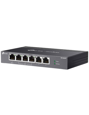 Comutator PoE TP-LINK DS106GPP, 1x PoE++, 3x PoE+