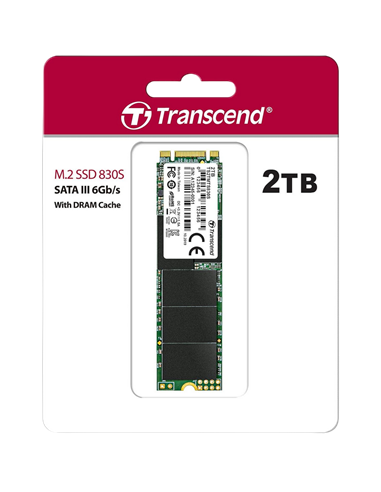 Накопитель SSD Transcend 830S, 2000Гб, TS2TMTS830S
