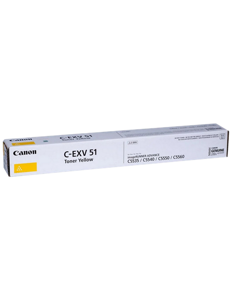 Toner Canon C-EXV51, Galben