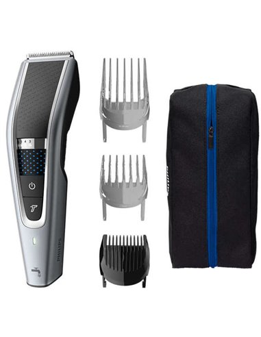 Машинка для стрижки Philips Series 5000 HC5630/15, Серебристый | Черный
