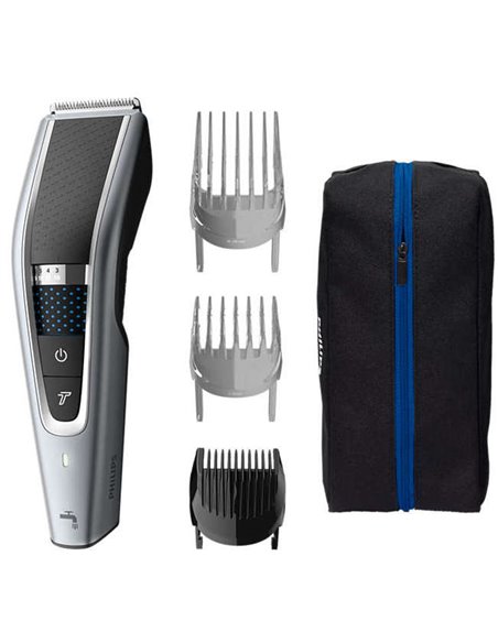 Машинка для стрижки Philips Series 5000 HC5630/15, Серебристый | Черный