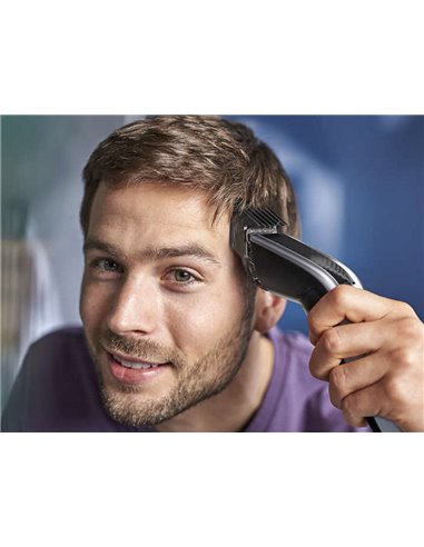 Машинка для стрижки Philips Series 5000 HC5630/15, Серебристый | Черный