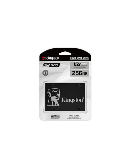 Unitate SSD Kingston KC600, 256GB, SKC600/256G