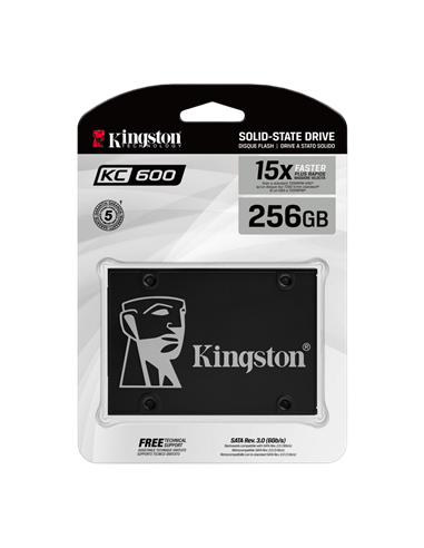 Unitate SSD Kingston KC600, 256GB, SKC600/256G