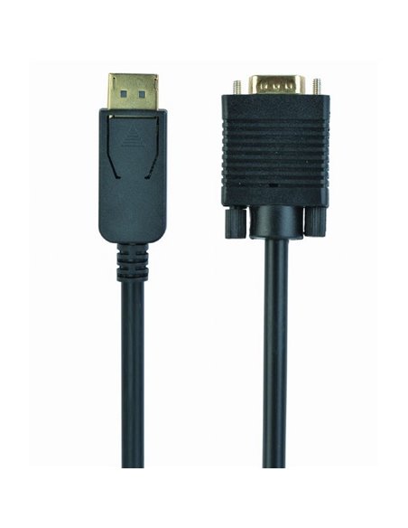 Cablu Video Cablexpert CCP-DPM-VGAM-6, DisplayPort (M) - VGA D-Sub (M), 1,8m, Negru