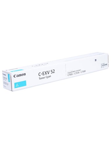 Тонер Canon C-EXV52, Голубой