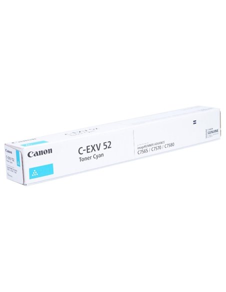 Тонер Canon C-EXV52, Голубой