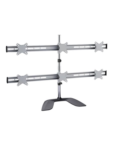 Настольный кронштейн для монитора Reflecta PLANO DeskStand 23-1010 S, Серебристый