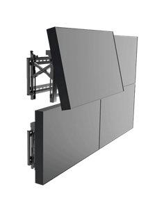 Suport fixat pe perete Reflecta PLANO Video Wall 70-6040, Negru 2