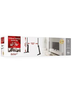 Suport pentru TV pe picior BARKAN S40, Negru 2