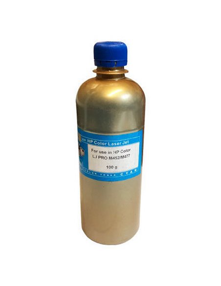 Тонер Mitsubishi HP410/CRG046, 1кг, Голубой