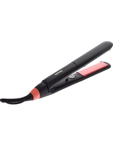 Placă de îndreptat părul Philips StraightCare Essential BHS376/00, Negru