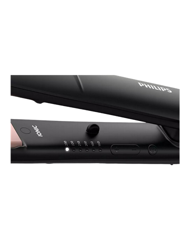 Placă de îndreptat părul PHILIPS StraightCare Essential BHS378/00, Negru