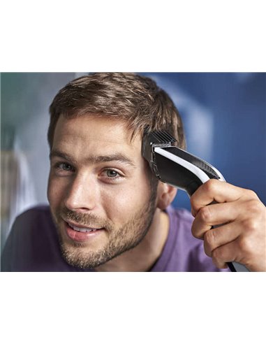 Aparat de tuns Philips Series 5000 HC5610/15, Alb | Negru