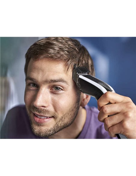 Aparat de tuns Philips Series 5000 HC5610/15, Alb | Negru