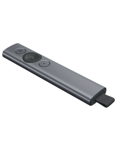 Telecomandă Logitech Spotlight, Gri