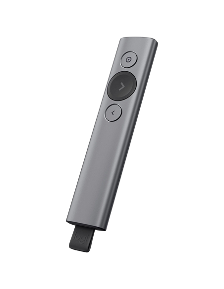 Telecomandă Logitech Spotlight, Gri