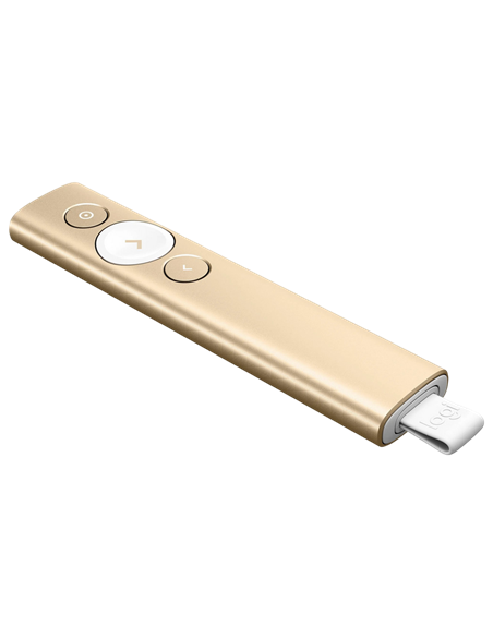 Prezentator Logitech Spotlight, Auriu