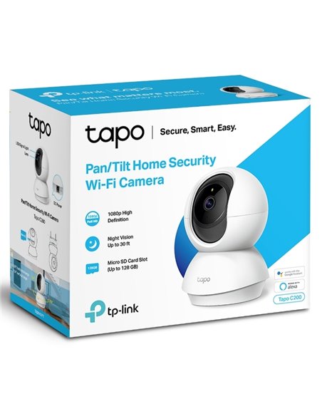 Умная камера видеонаблюдения TP-LINK Tapo C200, Белый