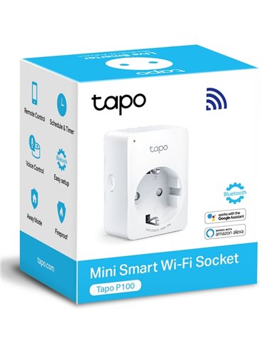 Умная розетка TP-LINK Tapo P100, Белый