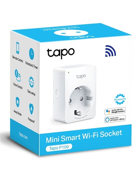 Умная розетка TP-LINK Tapo P100, Белый
