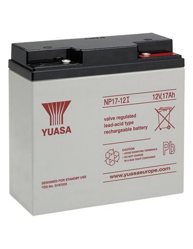 Acumulator UPS Yuasa NP17-12I -TW, 12V, 17Ah