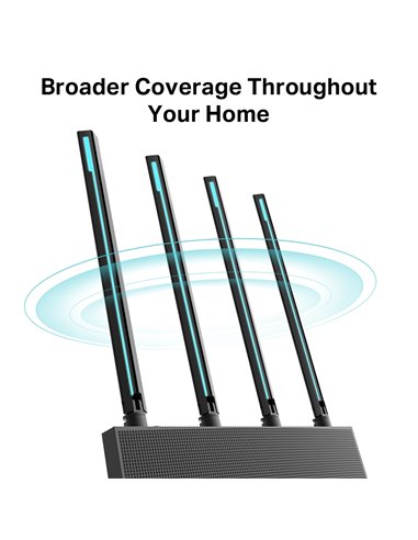 Router fără fir TP-LINK Archer C80, Negru