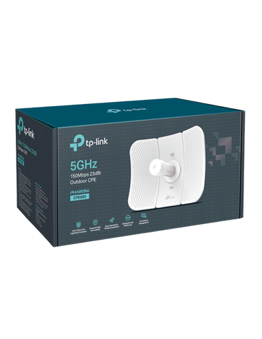 Punct de acces exterior TP-LINK CPE605, 150 Mbps, Alb