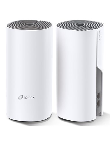 Домашняя Mesh Wi-Fi система TP-LINK Deco E4 (2-pack), Белый
