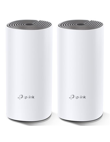 Домашняя Mesh Wi-Fi система TP-LINK Deco E4 (2-pack), Белый