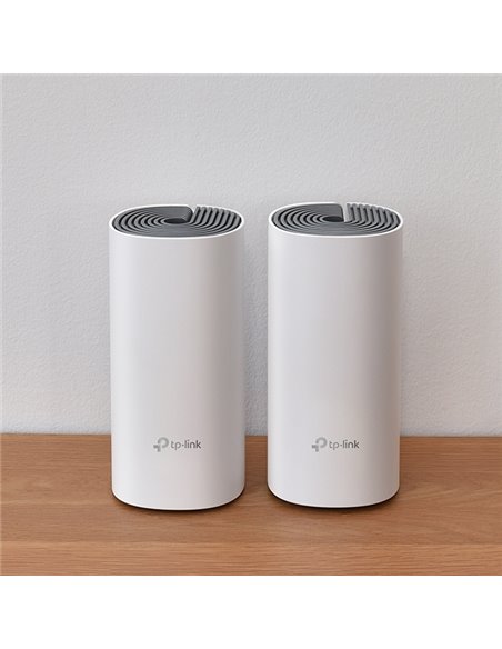 Sistem Wi-Fi Mesh TP-LINK Deco E4 (2-pack), Alb Sistem Wi-Fi Mesh TP-LINK Deco E4 (2-pack), Alb
