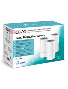 Домашняя Mesh Wi-Fi система TP-LINK Deco E4 (3-pack), Белый 2