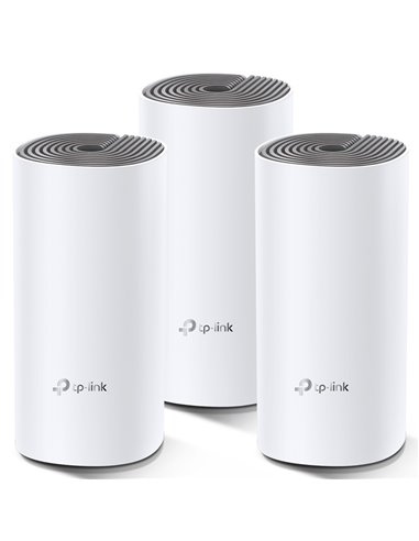 Домашняя Mesh Wi-Fi система TP-LINK Deco E4 (3-pack), Белый