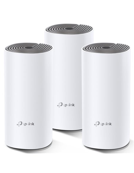 Sistem Wi-Fi Mesh TP-LINK Deco E4 (3-pack), Alb