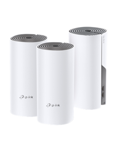 Домашняя Mesh Wi-Fi система TP-LINK Deco E4 (3-pack), Белый