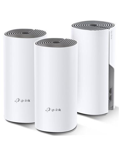 Sistem Wi-Fi Mesh TP-LINK Deco E4 (3-pack), Alb