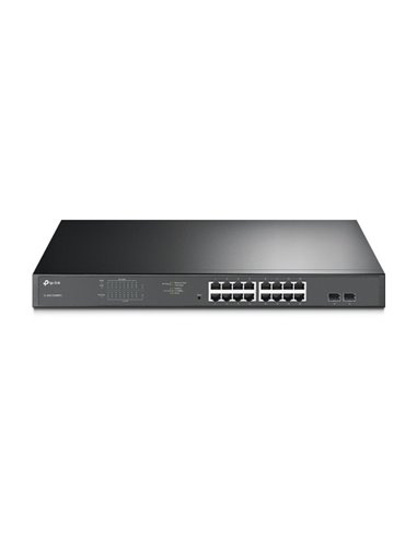 Сетевой коммутатор TP-LINK TL-SG1218MPE, 16x 10/100/1000 Мбит/с, 2x SFP